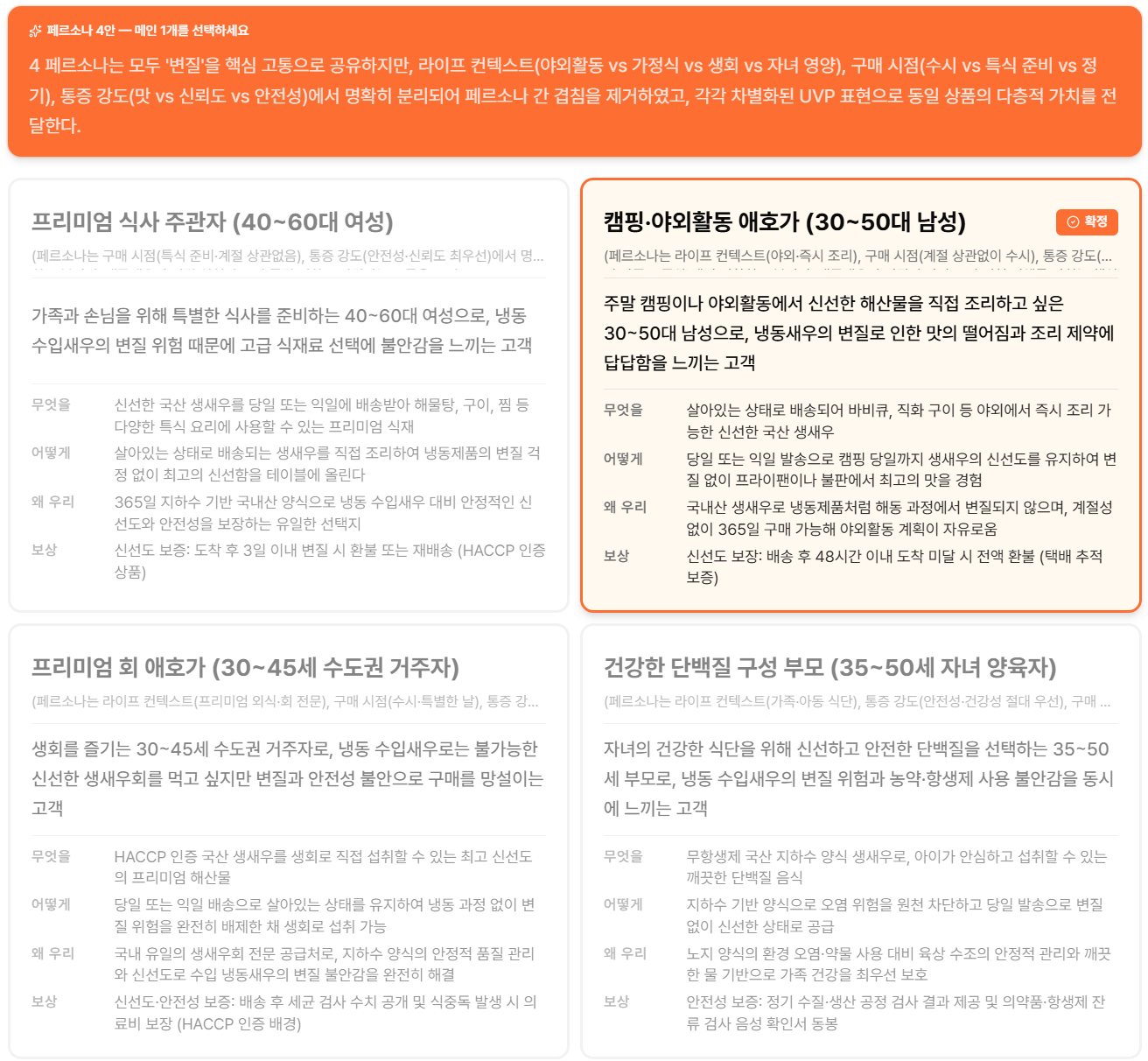 ④ 페르소나